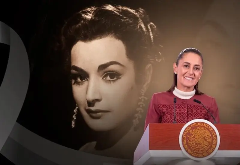 Claudia Sheinbaum despide a Elsa Aguirre por su legado en el cine