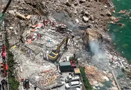 Deslave en China deja ocho muertos y 34 desaparecidos