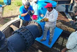 Clausuran 100 tomas clandestinas de agua