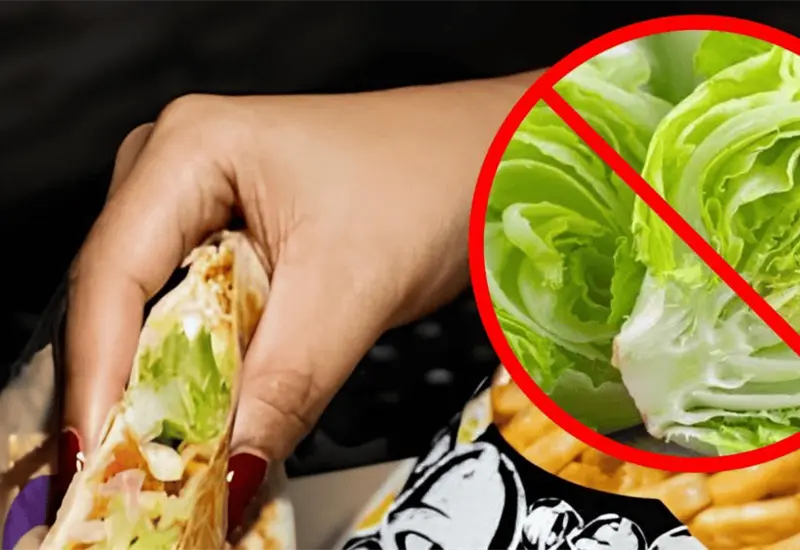 Taco Bell retira lechuga iceberg por brotes de ciclosporiasis