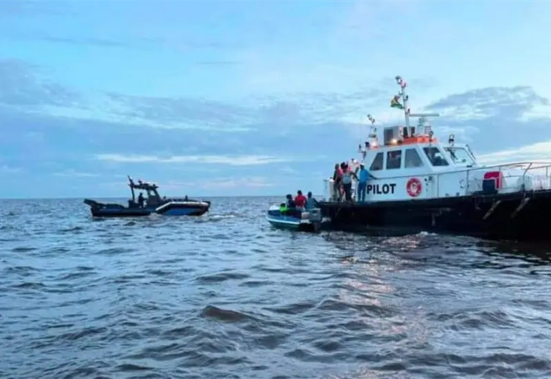 Accidente mar&iacute;timo en Guyana: Ferry con 133 personas volc&oacute;