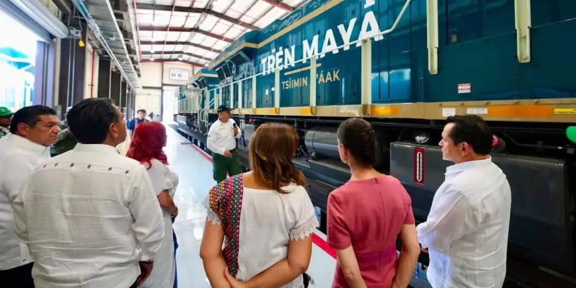 Tabasco avanza en desarrollo ferroviario con el Tren Maya de carga Tabasco avanza en desarrollo ferroviario con el Tren Maya de carga