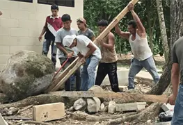 Museo Municipal de Teapa incorpora petroglifo prehisp&aacute;nico