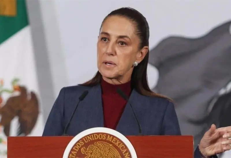 Sheinbaum rechaza insulto de oposici&oacute;n al ICE tras viaje a EEUU