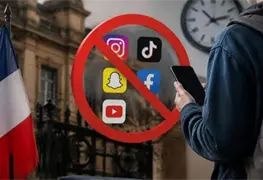 Francia aprueba prohibici&oacute;n de redes sociales a menores de 15 a&ntilde;os