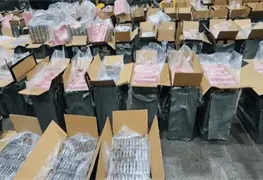 Decomisan m&aacute;s de 156 toneladas de cigarros il&iacute;citos y frenan tr&aacute;fico de mercanc&iacute;as ilegales