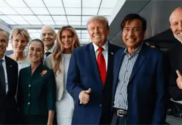 La sonrisa de Claudia; diplomacia pura, sutil, efectiva