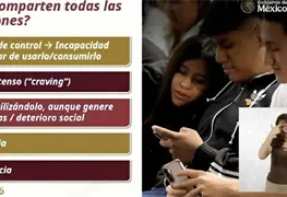 Alertan por tecnoadicci&oacute;n en menores durante conferencia en Palacio Nacional