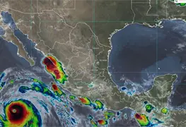 Hurac&aacute;n Genevieve alcanza categor&iacute;a 5 con vientos de 260 km/h